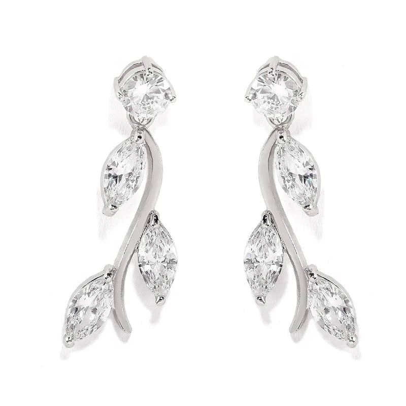 RAKOL  EP2144 wholesale luxury  gold plated women's long earings jewelry 2022 bridal big  statement earrings  jewelry women