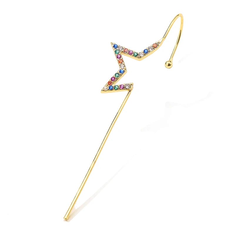 RAKOL EP5002 Wholesale Fashion Jewelry Earrings Women Stainless Steel Earrings Jewelry Piercing Ear Crawler Hook Earrings Set