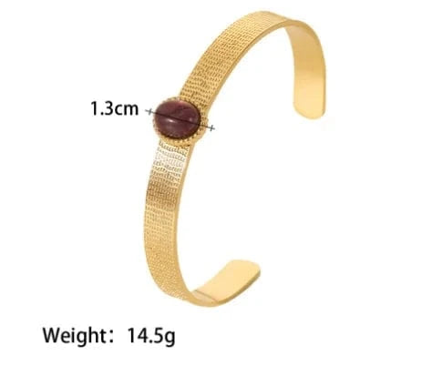 RAKOL JK007 Waterproof 18k Gold Plated 316 Stainless Steel Zirconium Designer Bracelet Bracelet Women Fashion Jewelry