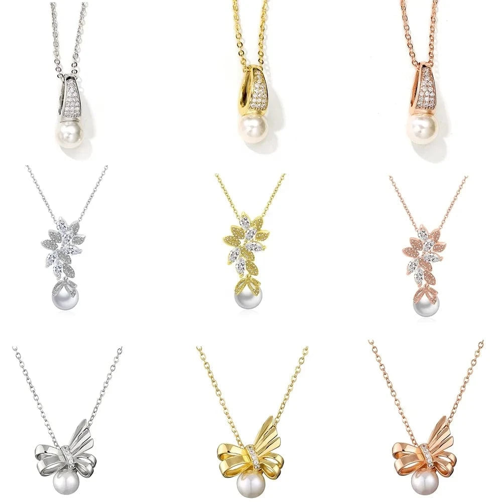 RAKOL NP055 fashion arrival wedding women necklace engagement pearl necklace