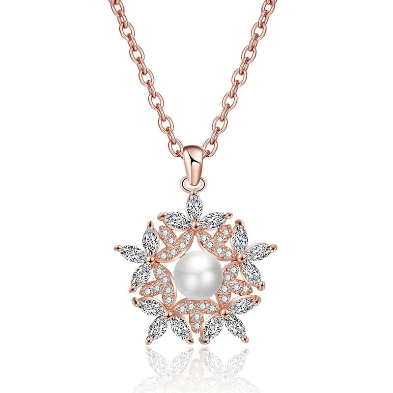 RAKOL NP055 fashion arrival wedding women necklace engagement pearl necklace