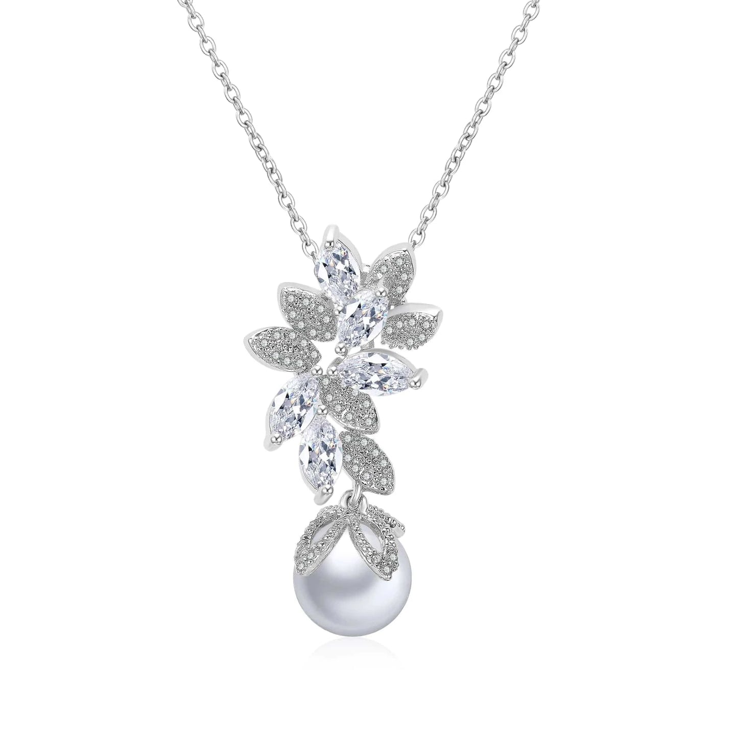 RAKOL NP055 fashion arrival wedding women necklace engagement pearl necklace