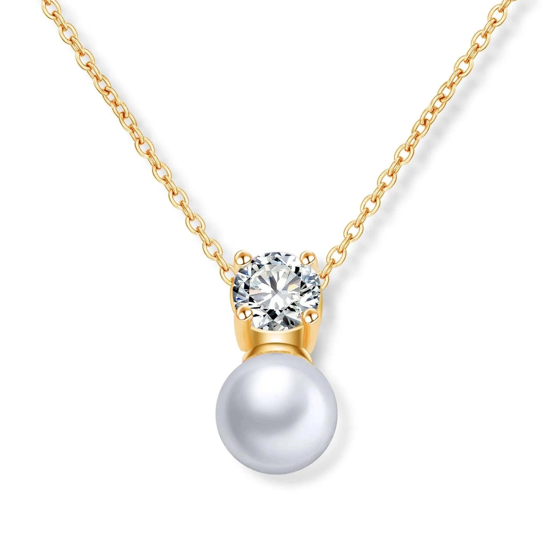 RAKOL NP055 fashion arrival wedding women necklace engagement pearl necklace