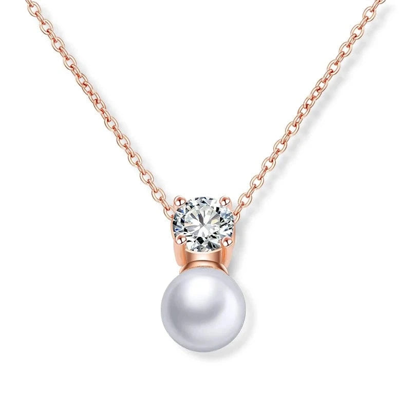 RAKOL NP055 fashion arrival wedding women necklace engagement pearl necklace