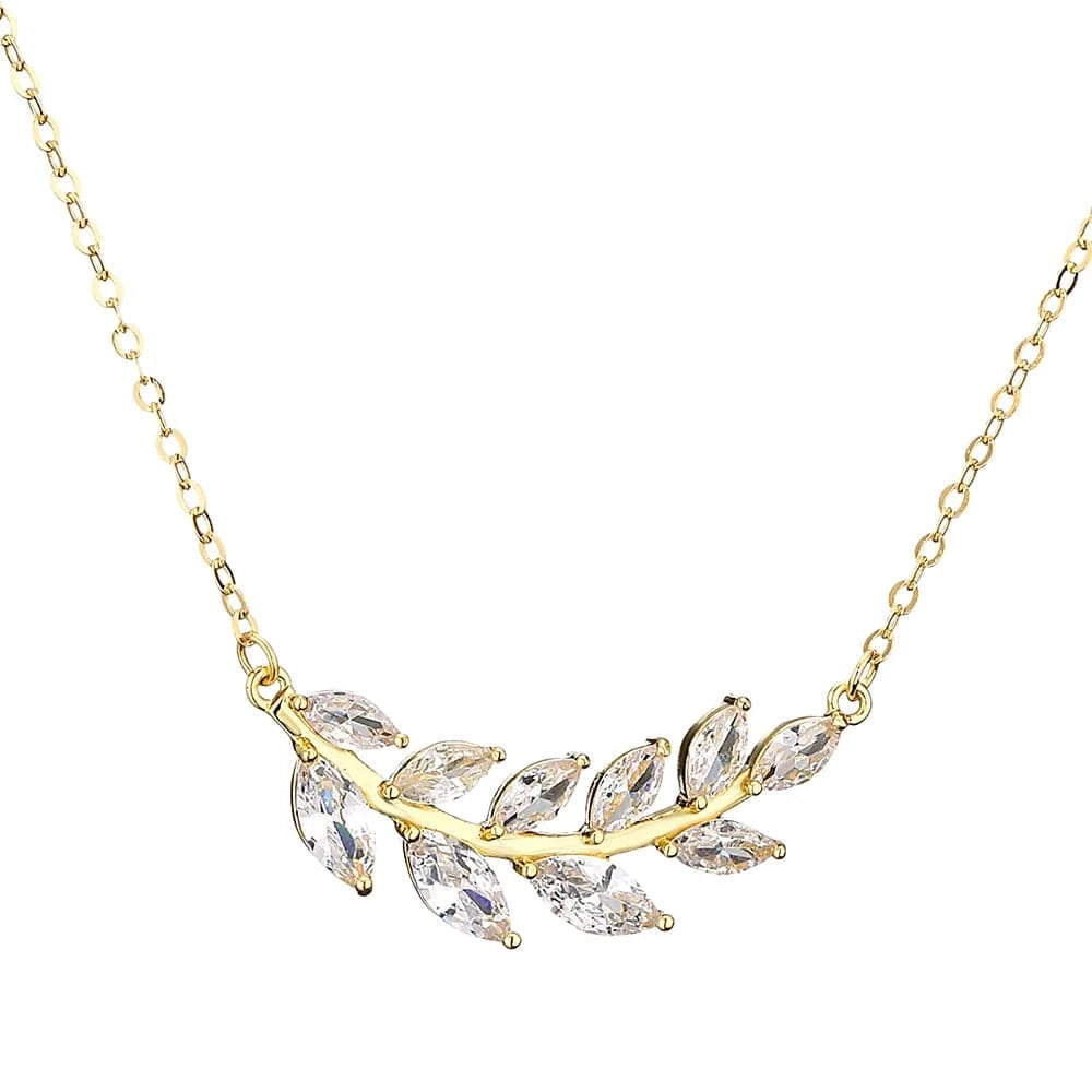 RAKOL NP2131 fashion simple CZ zirconia flower pendent necklace gold plated chian jewelry necklace for women