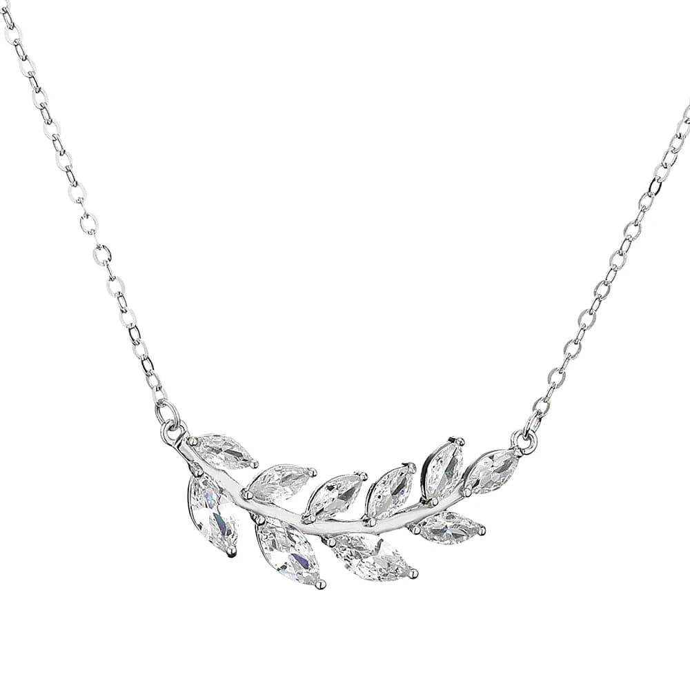 RAKOL NP2131 fashion simple CZ zirconia flower pendent necklace gold plated chian jewelry necklace for women