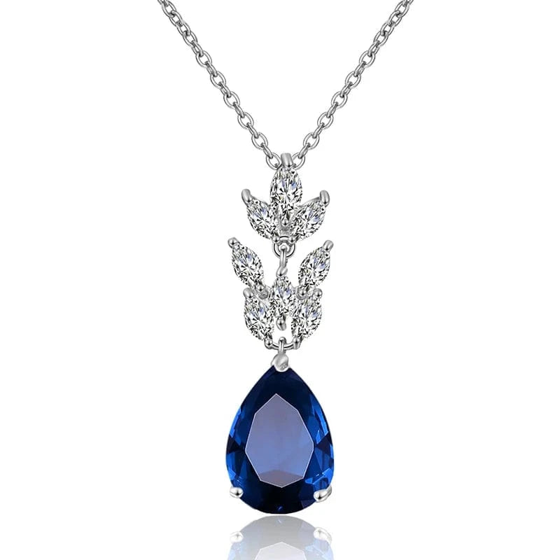 RAKOL NP2131 fashion simple CZ zirconia flower pendent necklace gold plated chian jewelry necklace for women