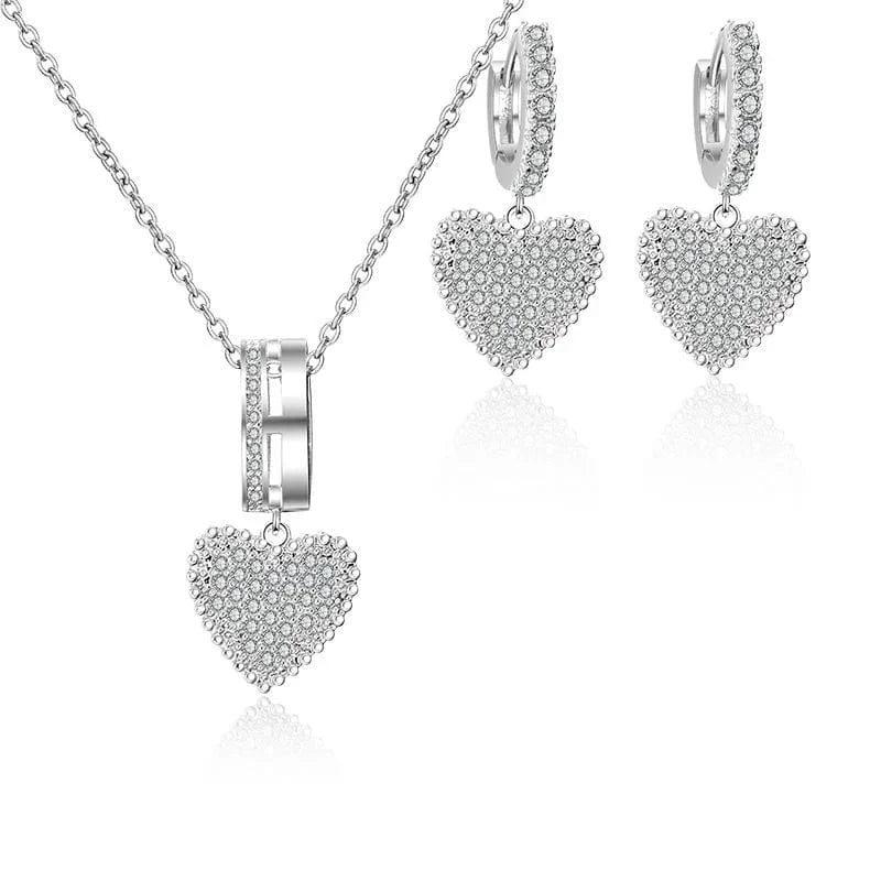 RAKOL SP3074 New Design 4PCS Leaf Cubic Zircon Necklace Earrings Bracelets And Rings Sets 925 Sterling Silver Jewelry Set Women