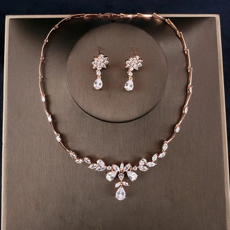 RAKOL SP428 fashion jewelry trend for women wedding jewelry set