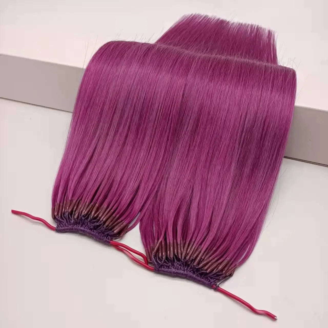 Raw Remy Martin Hair Pre-adhesive Hair 100% Brazilian Double Line Twins Korean Hair Extension