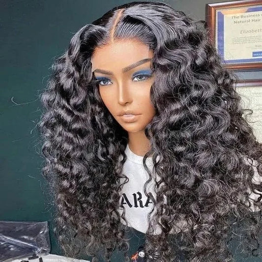 Raw Vietnamese Pre-Plucked 13*4 Glueless HD Lace Front Wigs Cuticle Aligned Human Hair Wig Lace Frontal Wigs For Black Women