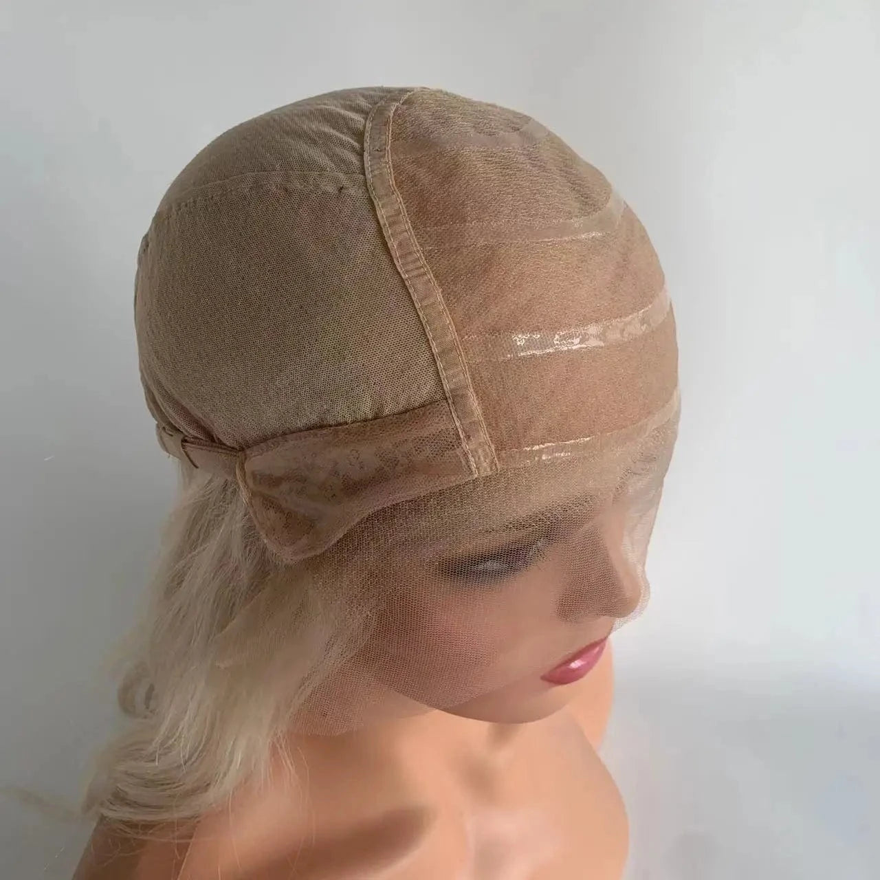 Ready To Ship 7T60  Silk Top Medical Wig Silicone Cap Alopecia Hair Loss Medical Wigs  European Virgin Hair