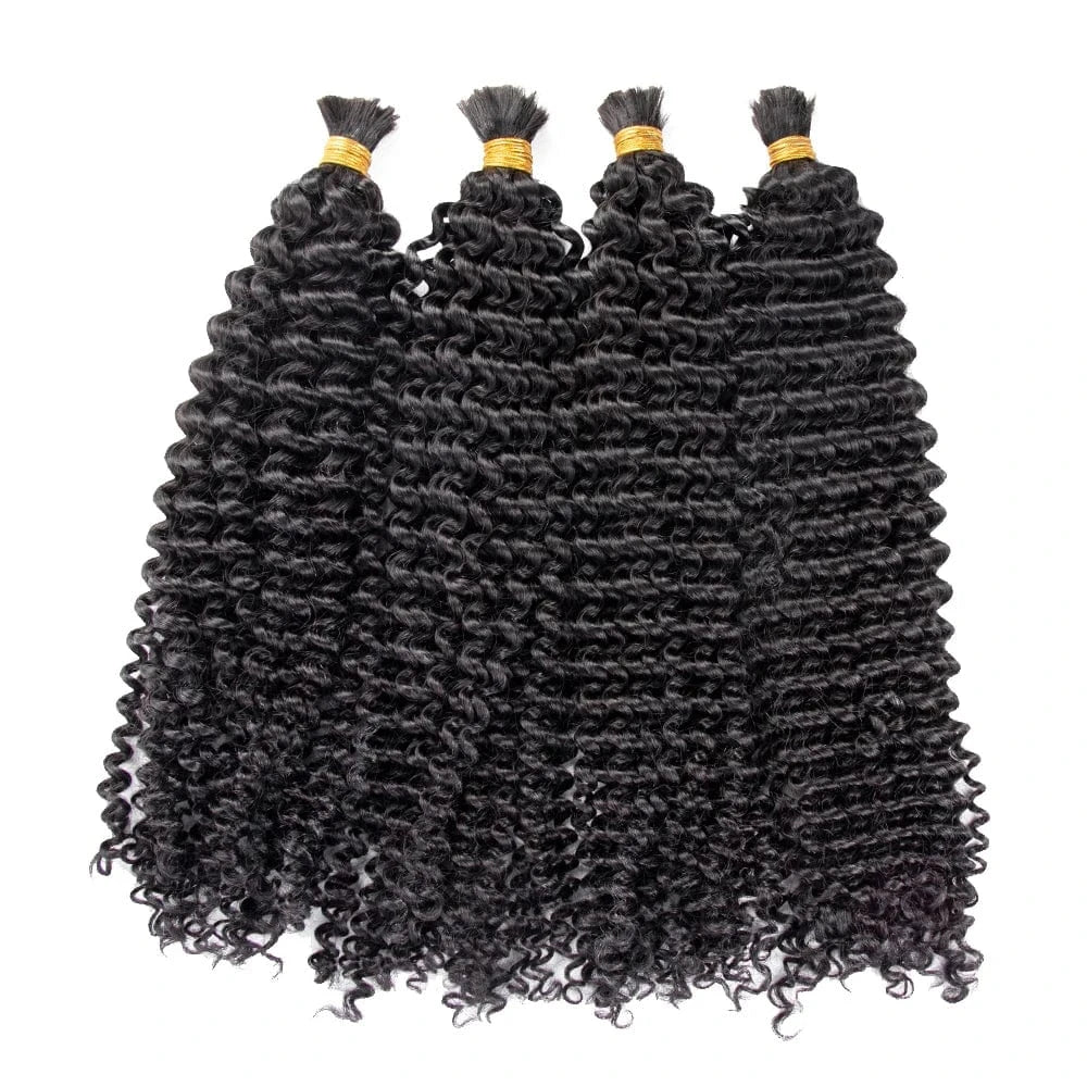 Ready to Ship Brazilian Virgin Human Hair Bulk Wet and Wavy Wholesale Factory Price for Braiding Hair