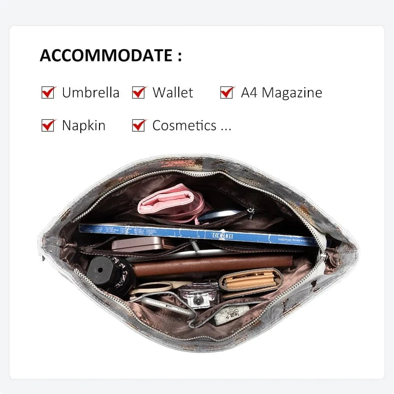 REALER Genuine Real Leather Snake Pattern Hobos Purses Women's Shoulder Hand Bags Fashion Brand Designer Women Ladies Handbags