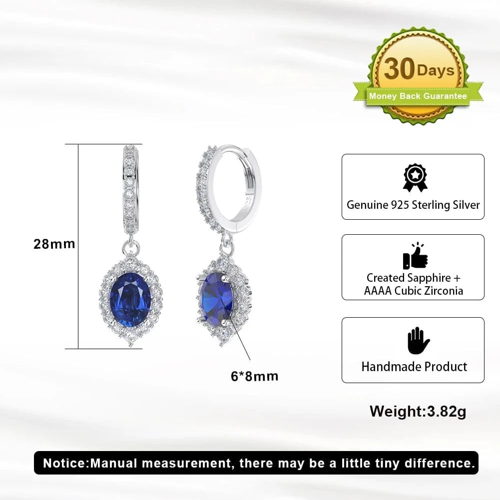 Rhodium Plated RINTINN LZE05 Silver Earings Studs Jewelry 8a Created Sapphire Cubic Zirconia Trendy Earings Square Popular Silver 925 Zirconia