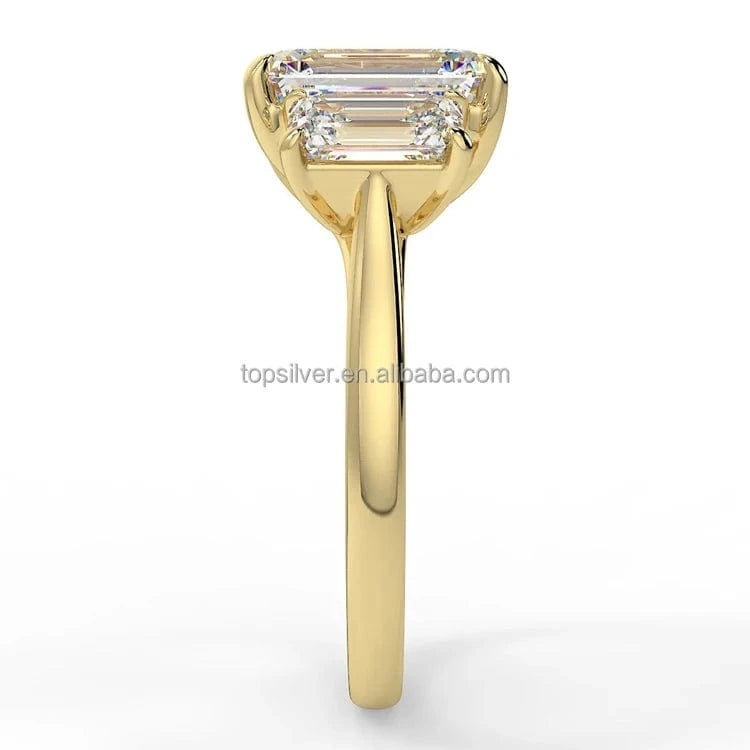 rings jewelry women wholesale 14K 18K Platinum silver diamond engagement ring