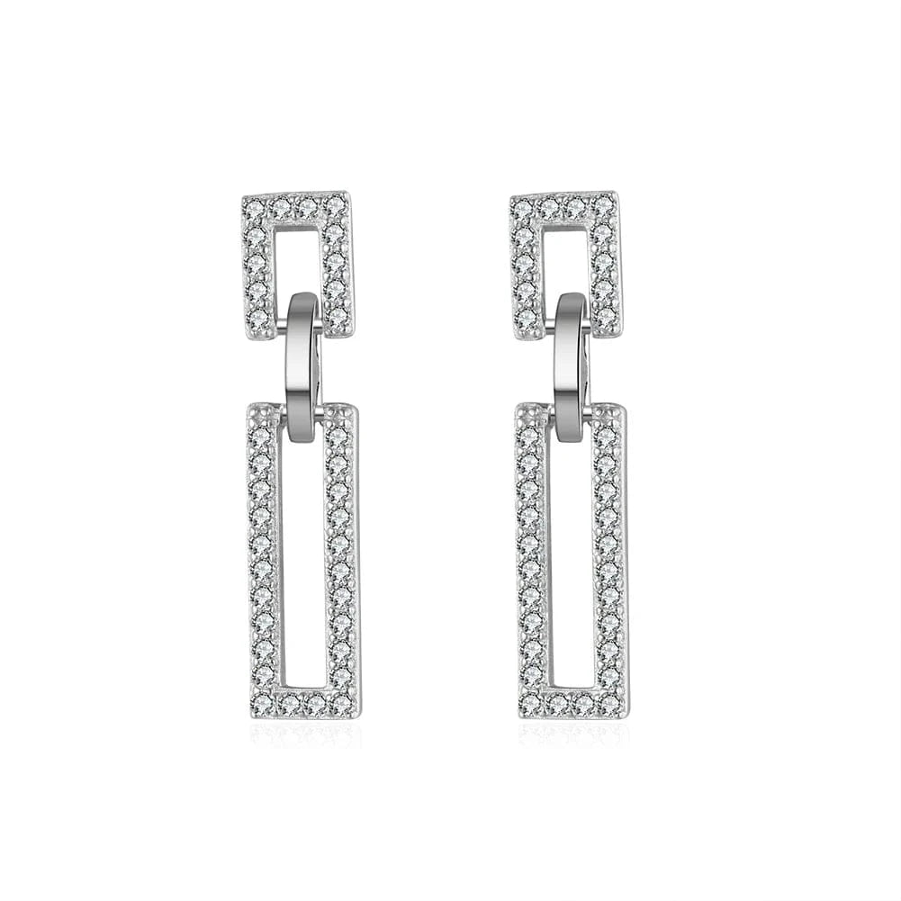 RINNTIN APE 2023 Fashion Jewelry 14k Gold Plated Drop Earring 925 Sterling Silver Huggie Hoop Small Earrings with Zircon