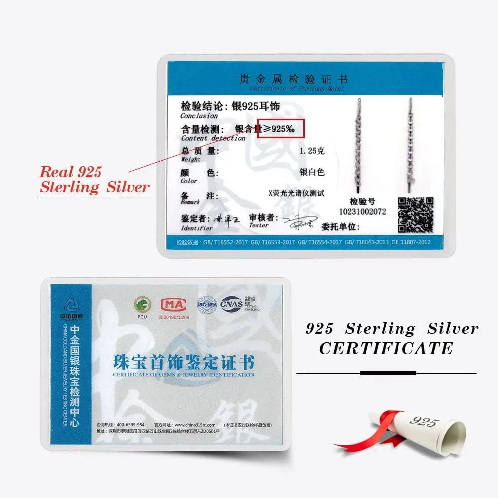 RINNTIN SE399 New Arrival Fine Jewelry 925 Sterling Silver Earrings 14K Gold Plated 3mm Phoenix Chain Tassels Earring