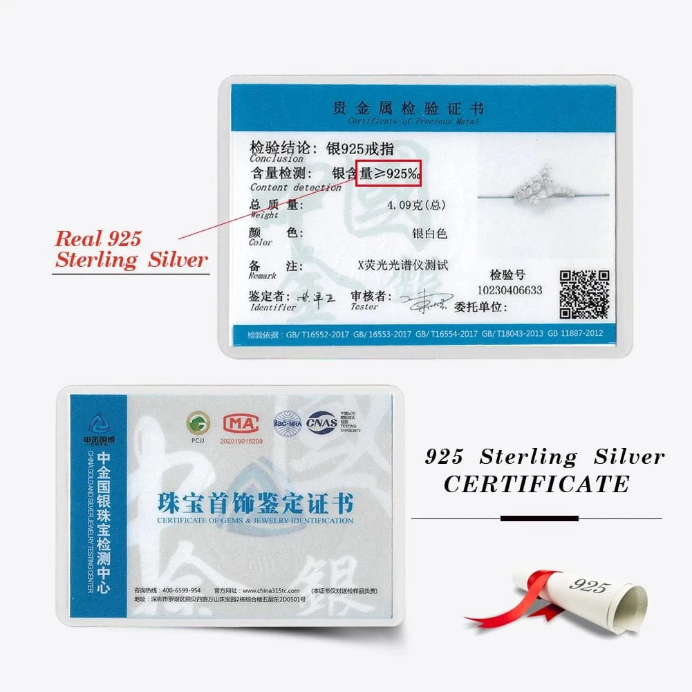 RINNTIN SR305 Fashion Fine Jewelry 14K Gold Plated Adjustable Custom Rings Zircon Price Rings Jewelry Women Sterling Silver 925