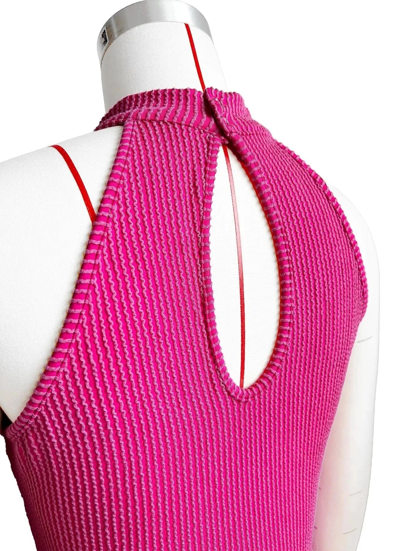 Ruffle Hem Stretch Short Ladies Dress Sport Sexy 2024 Summer Mini Sleeveless Knit Y2K Trendy Women's Dresses With Safety Pants