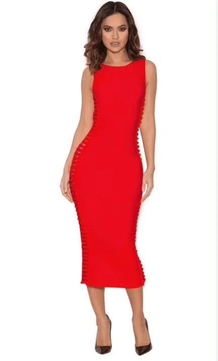 Ruffle Off Shoulder Bandage Dresses 90% Rayon 2018 In Other Dresses