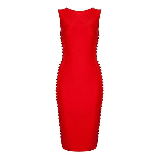 Ruffle Off Shoulder Bandage Dresses 90% Rayon 2018 In Other Dresses