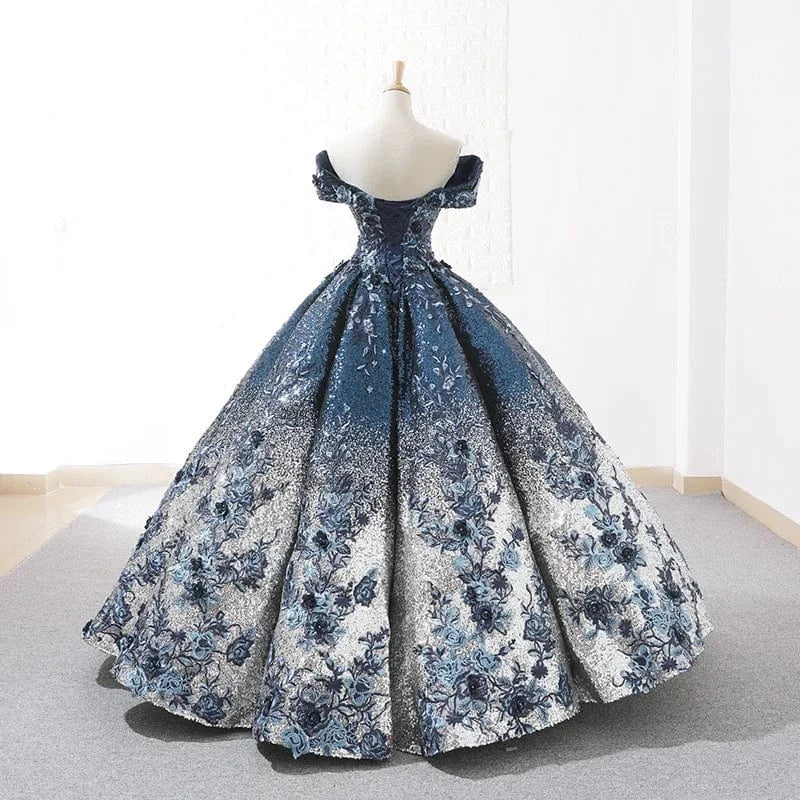 S0222T    2024 New Style  V-Neck Puff Sleeve Princess Satin Pearl Wedding Dress Floor-Length Mermaid Silhouette Custom Size