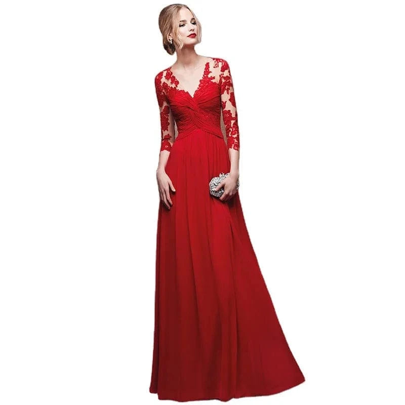 S0342G   2024 New Fashion Banquet High Speed Sexy Host Words Shoulder Short Party evening dresses for women