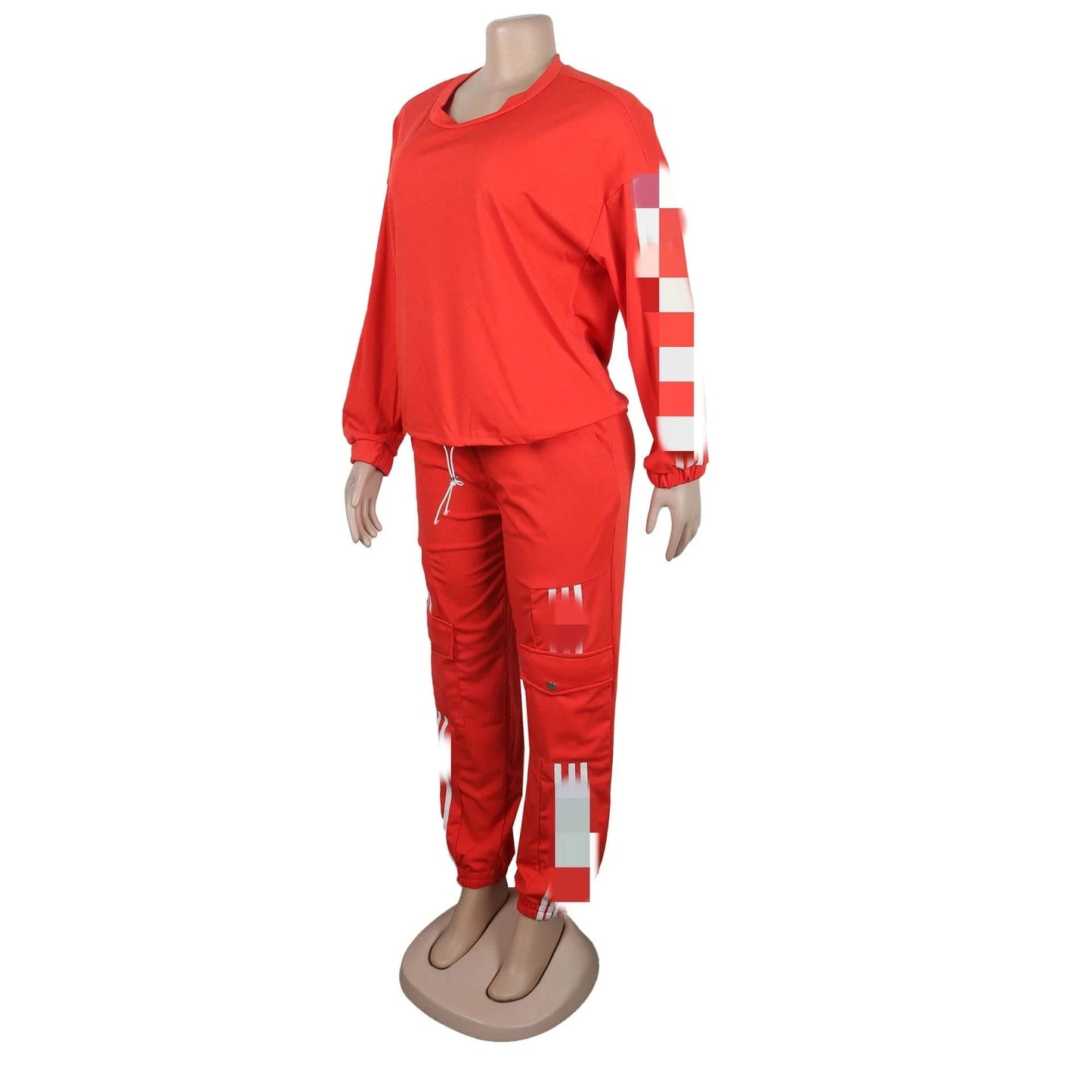 S10606 Fall 2024 Women Clothes Custom Logo Plain Fleece Women's Tracksuit Suit Women Jogging Sweat Suit Set