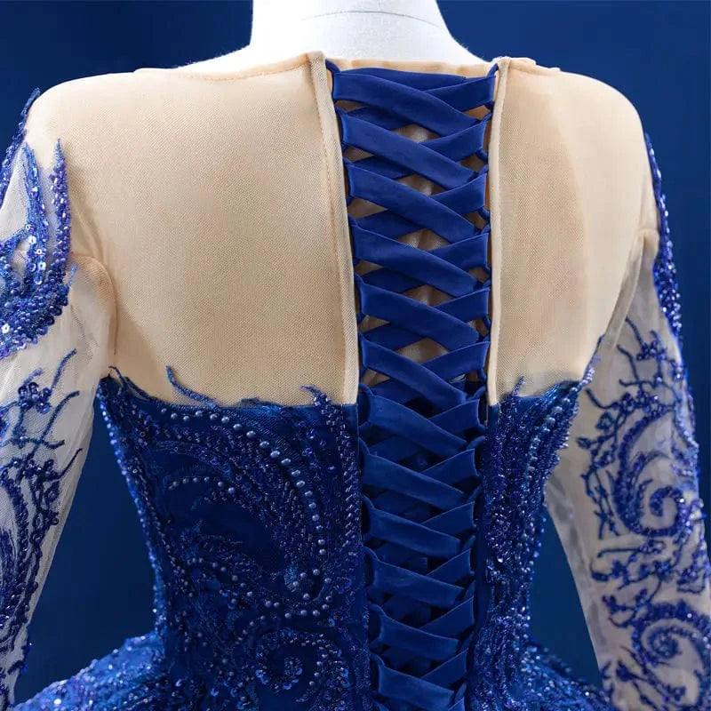 S1204F  2024 New Elegant Bohemian  Fishtail Bride Long Sleeves Large Size with Lace Decoration Chapel Train Wedding Dress