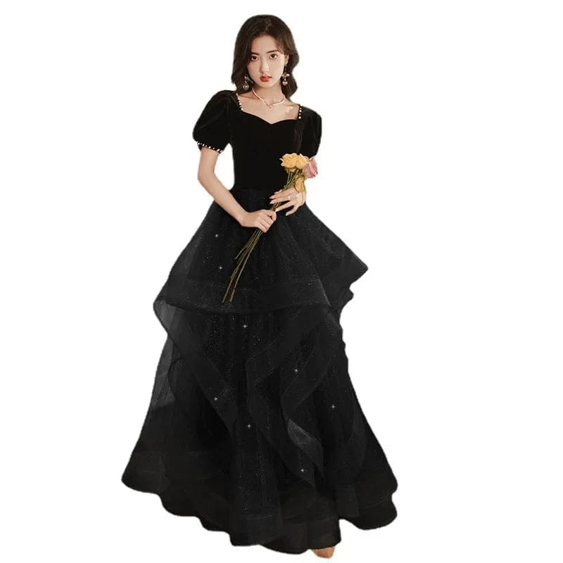 S1633T 2024 Women's Ball Gown Wedding Dress Classic Long-Sleeved Lace Chapel Train Royal Style Zipper Pattern Hot-Selling Wrap