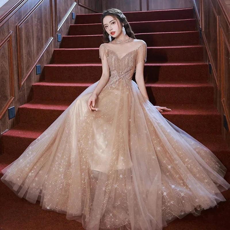 S1671T 2024 Classic Royal Style Women's Ball Gown Wedding Dress Long-Sleeved Lace Chapel Train Zipper Pattern Hot-Selling Wrap