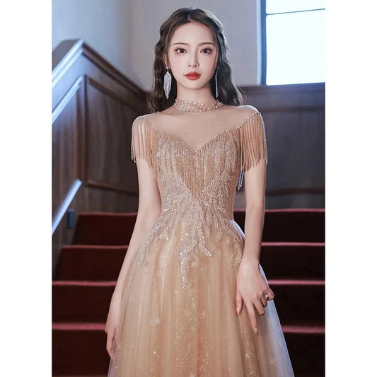 S1671T 2024 Classic Royal Style Women's Ball Gown Wedding Dress Long-Sleeved Lace Chapel Train Zipper Pattern Hot-Selling Wrap