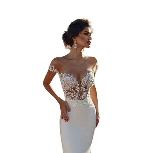 S8725F  2024   New with Waistfall Tube Top and Zipper Back Design Floral Print Element  Slim Banquet plus size evening dress
