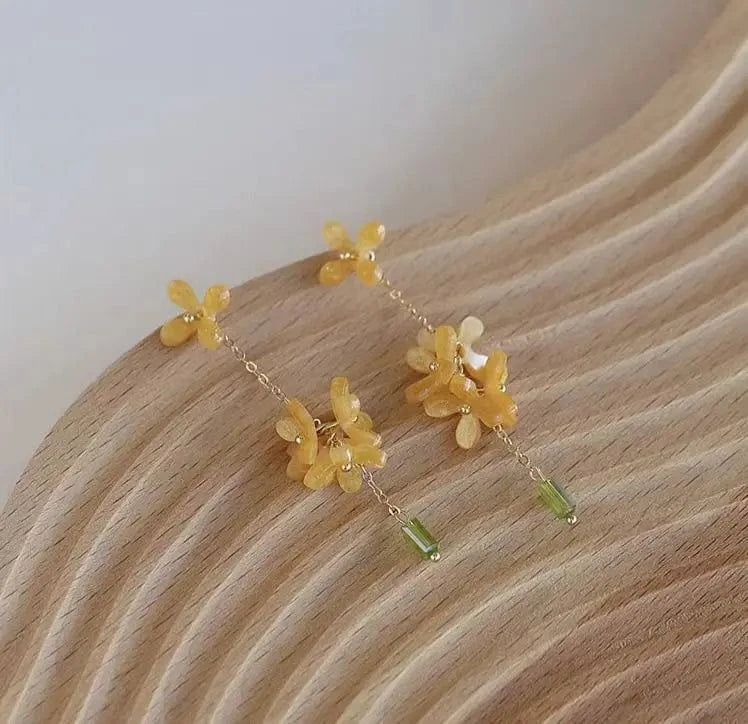 S925 Pure Silver Earrings, New Niche and Unique Ear Hole Earrings
