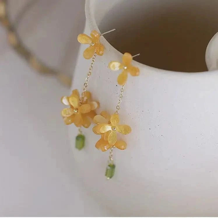 S925 Pure Silver Earrings, New Niche and Unique Ear Hole Earrings