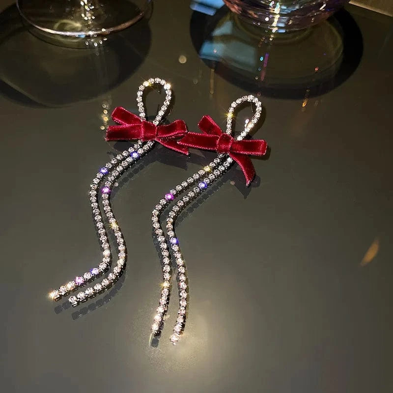 s925 silver needle boom earrings female personality Korean Dongdaemun long tassel earrings retro pearl earrings