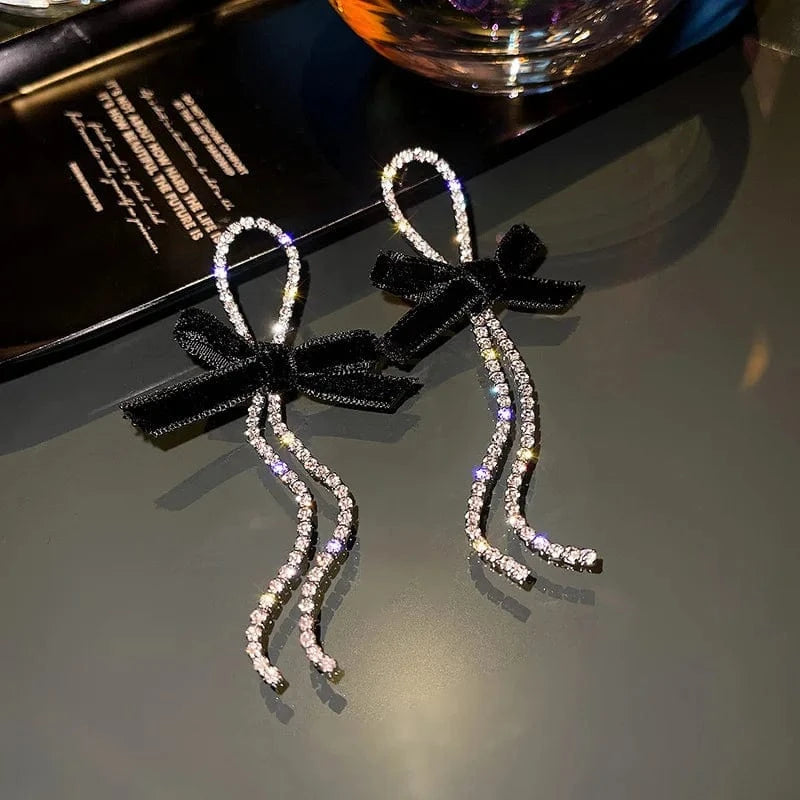 s925 silver needle boom earrings female personality Korean Dongdaemun long tassel earrings retro pearl earrings