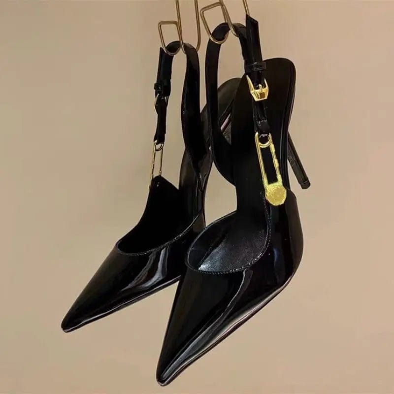 Sandale Pour Femme Summer Fashion Shoes Open Toe  Rhinestone Block Heels for Ladies