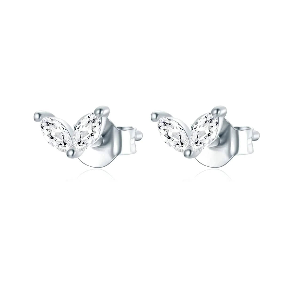SCE1240-A 2024 New arrival fine silver zircon jewelry high quality fashion jewelry 925 sterling silver stud silver cute earrings for women