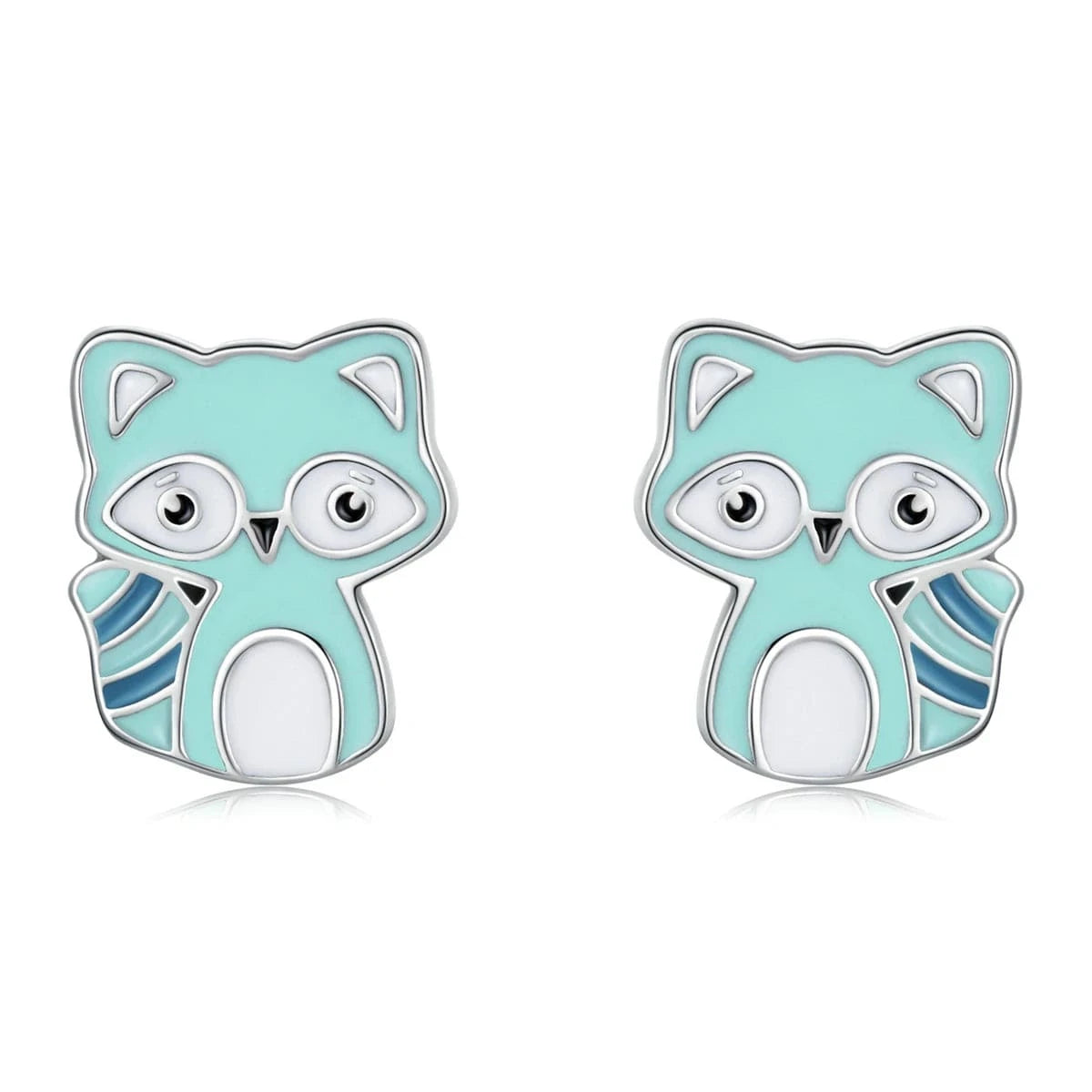 SCE1279 2024 New arrival fine silver zircon jewelry high quality fashion jewelry 925 sterling silver stud silver cute earrings for women