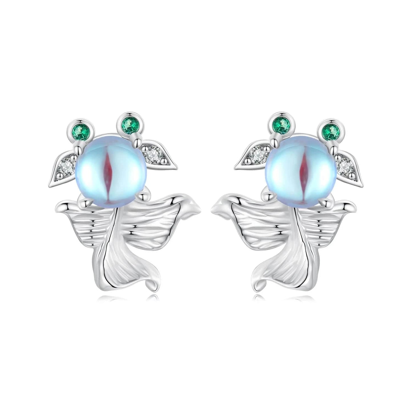 SCE1693 Qings Fashion Design Jewelry 925 Sterling Silver Zircon Earrings Fine Jewelry Custom Making Simple Cute Stud For Woman Earrings