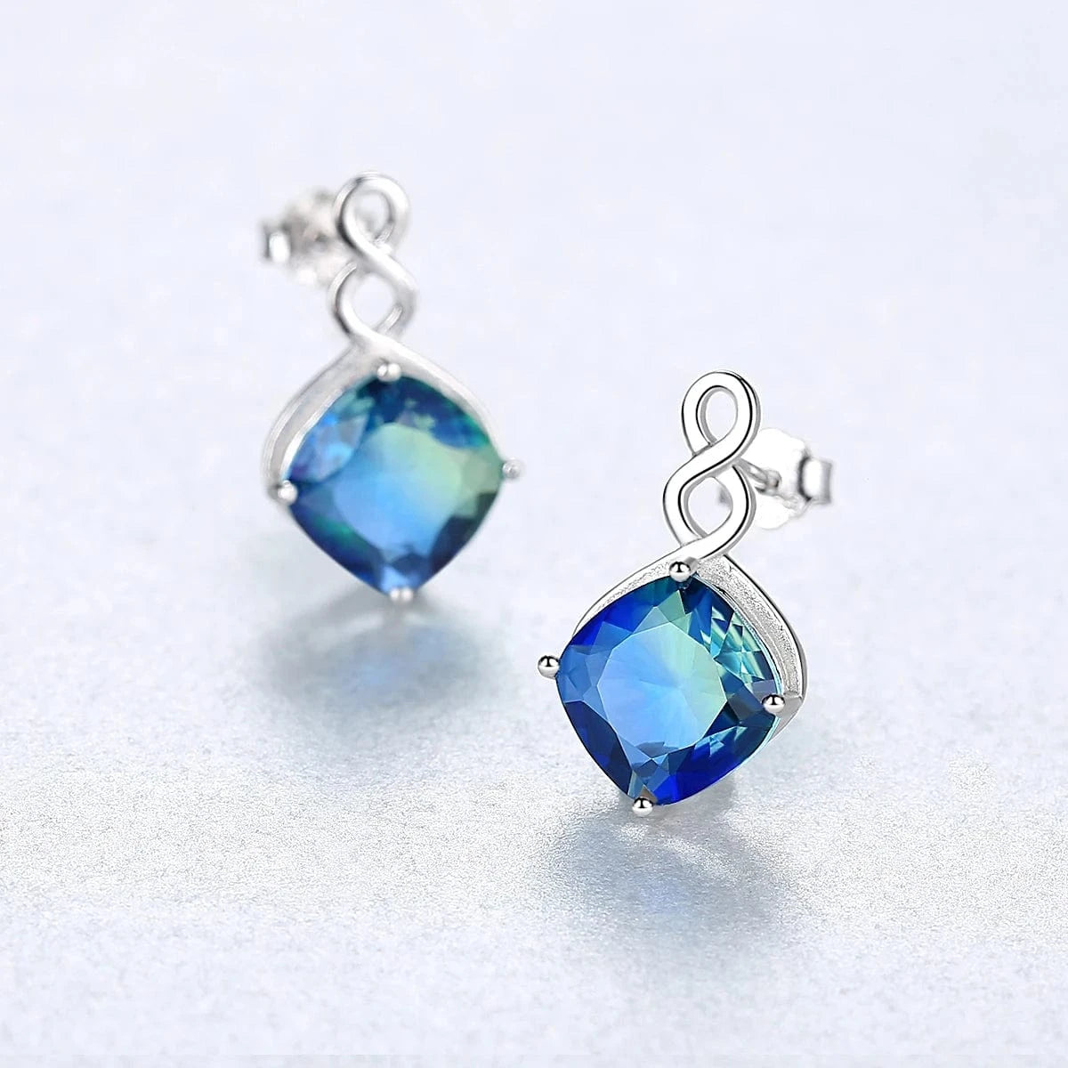 SE0429 CZCITY New Stylish Earrings Fashion 925 Sterling Silver Earrings for Women