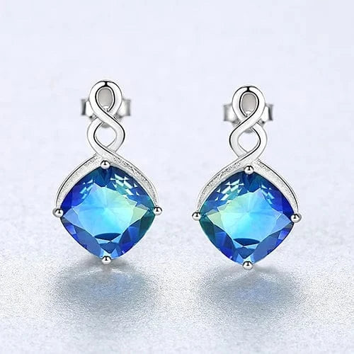 SE0429 CZCITY New Stylish Earrings Fashion 925 Sterling Silver Earrings for Women