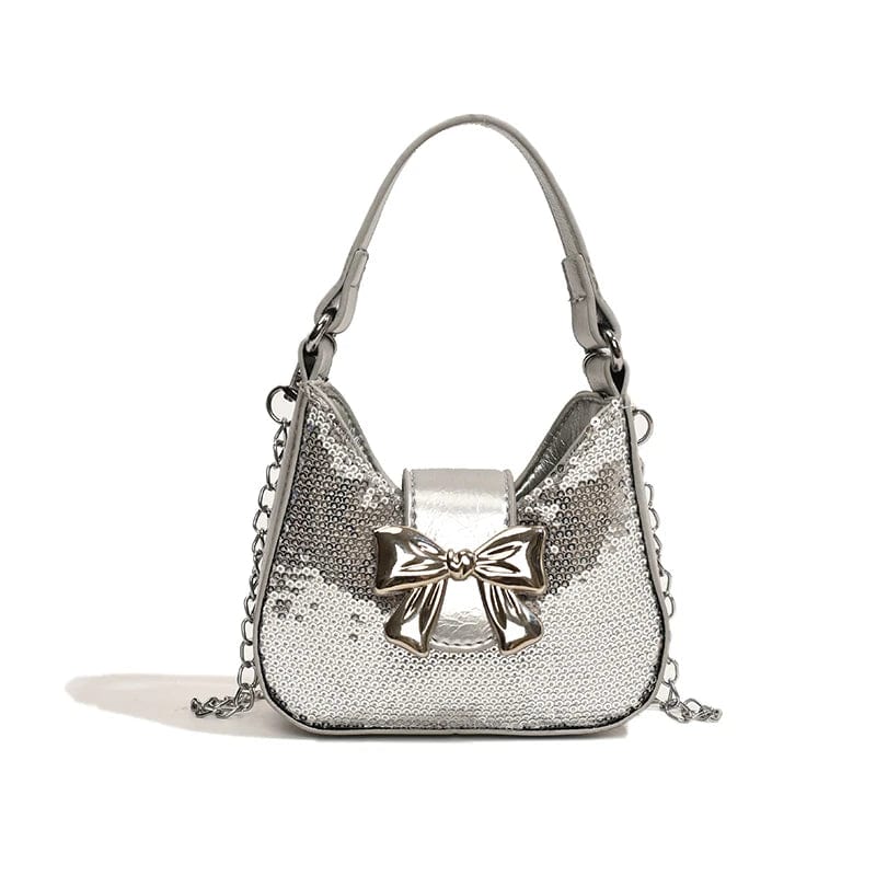 Sequin Crossbody Bags for Women 2024 Luxury Designer Trend Chain Shoulder Women's Mini Bags