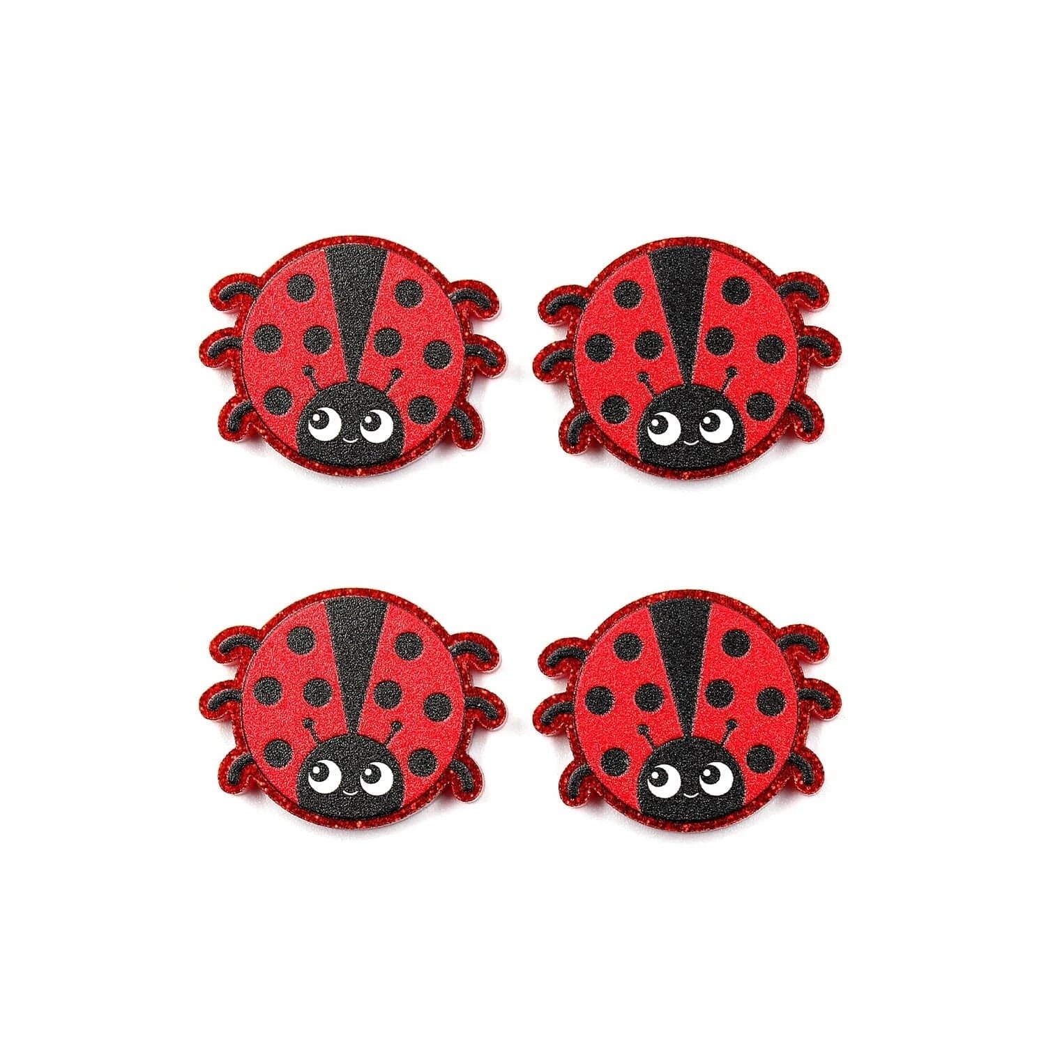 (Set of 10) PRS045AC1853 Cute Daisy Findings Laser Cut Acrylic Jewelry Making Handmade DIY accessories