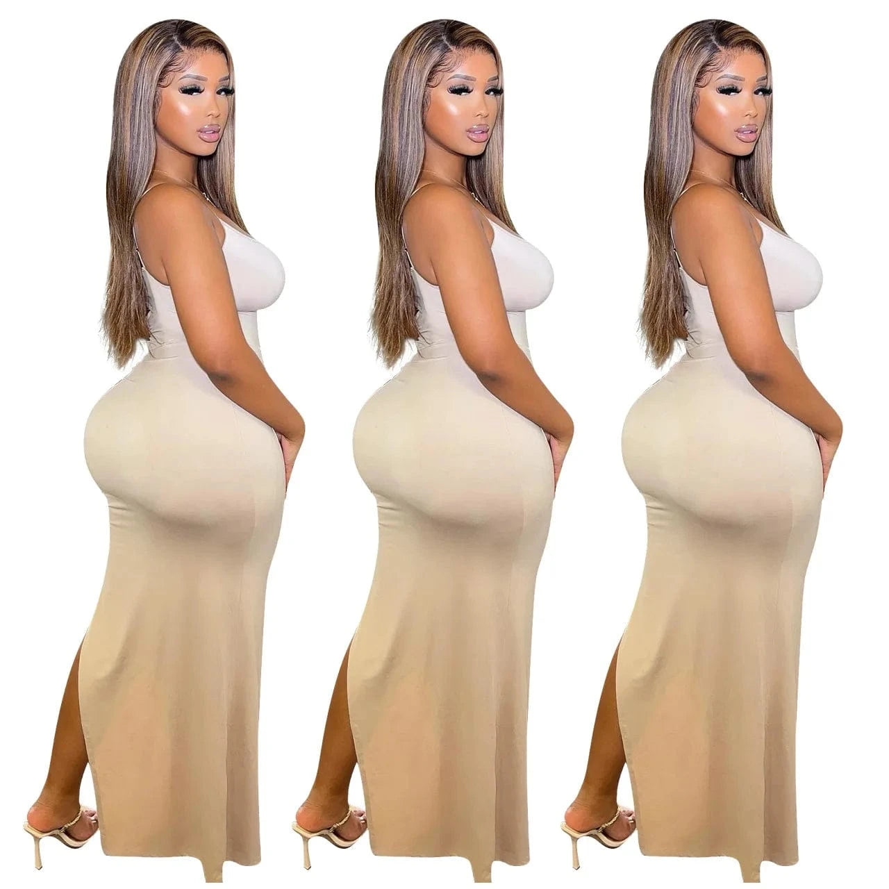 Sexy Bodycon One Shoulder Cut Out Slit Lady Club Dress Summer Asymmetric Womens Casual Maxi dresses 2022
