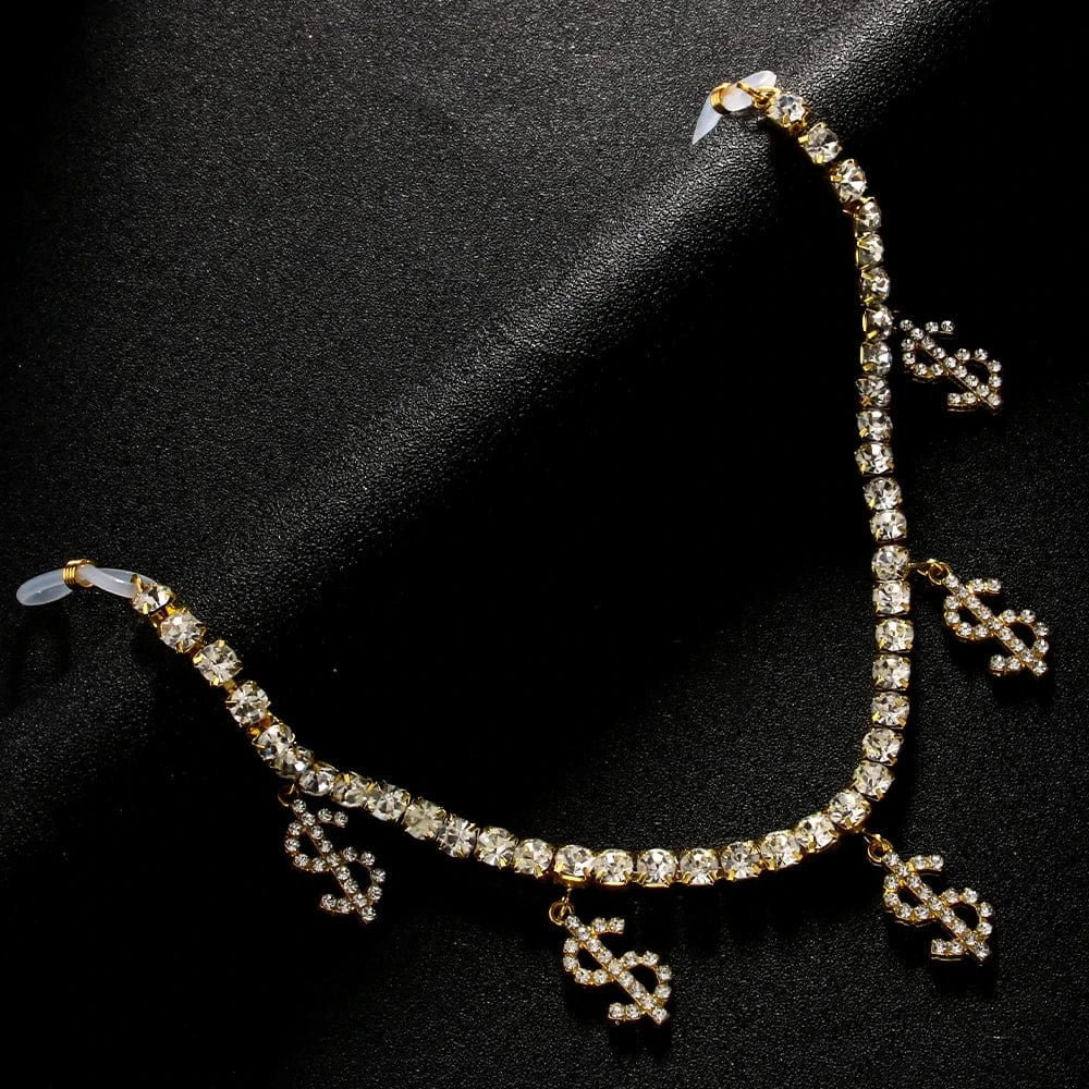 Sexy Double Layer Drop Dollar Rhinestone Nipple Chain Jewelry For Women Girls Nightclub Party Crystal Body Chain Hot Sale