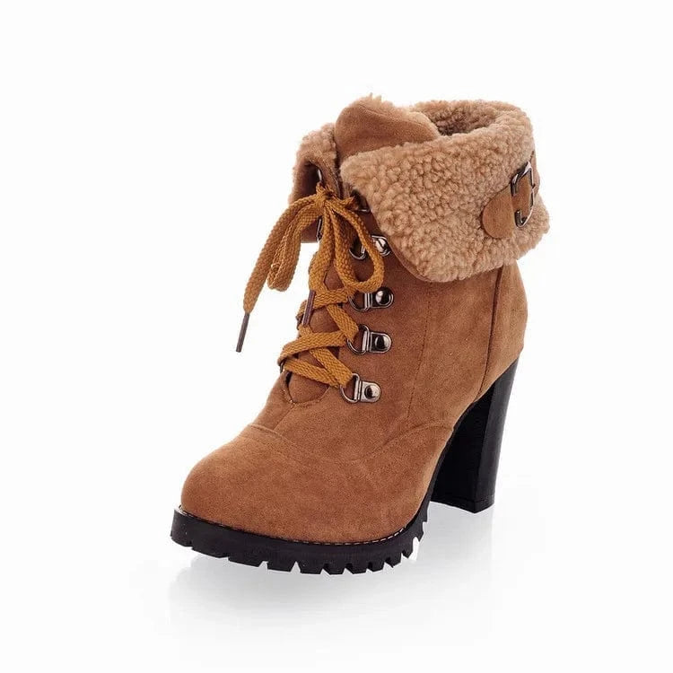 sh10332a 2024 Autumn shoes women ankle boots big size high heel rubber boots