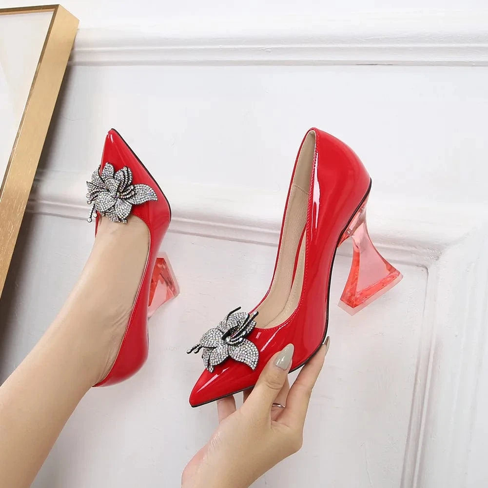 sh10770a Fashion 2024 sapatos de noiva branco salto heels size 44 for ladies